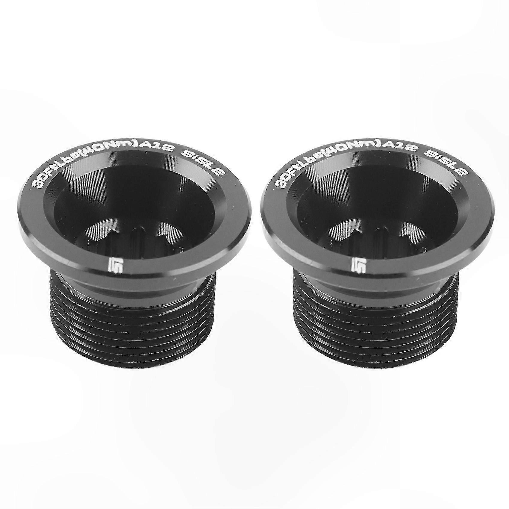 Crankbolt Kit for Hollowgram SiSL2, Black, KP251 Replacement Part