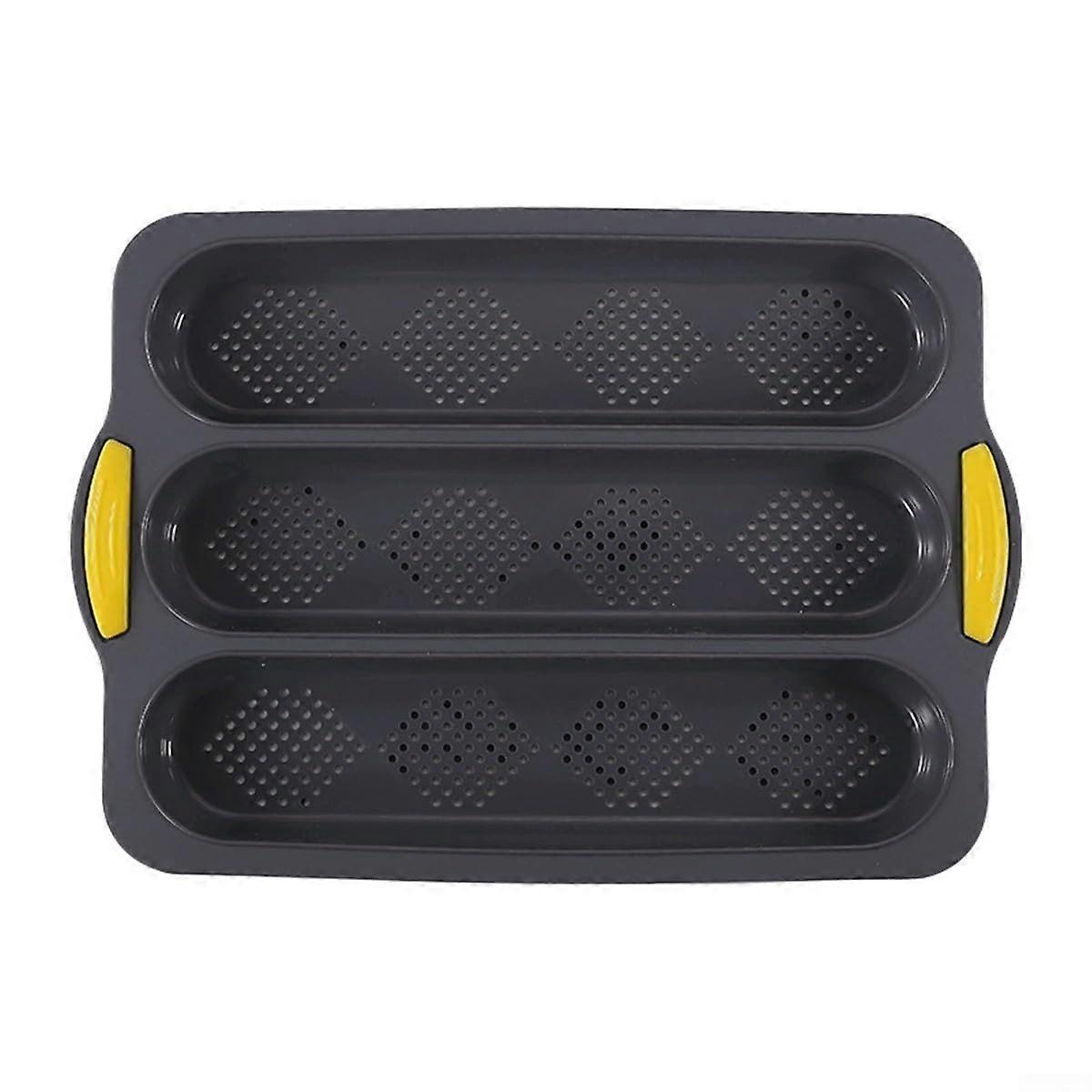 Silicone Baking Tray High-Performance Nonstick Bread Pan, Grey Y, 9x13 Inch, Oven Safe, Food-Grade Silicone