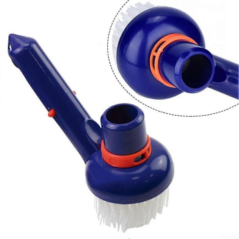 Pool Cleaning Brush with Nylon Bristles, Compact Lightweight Design for Easy Maneuvering and Effective Pool Maintenance