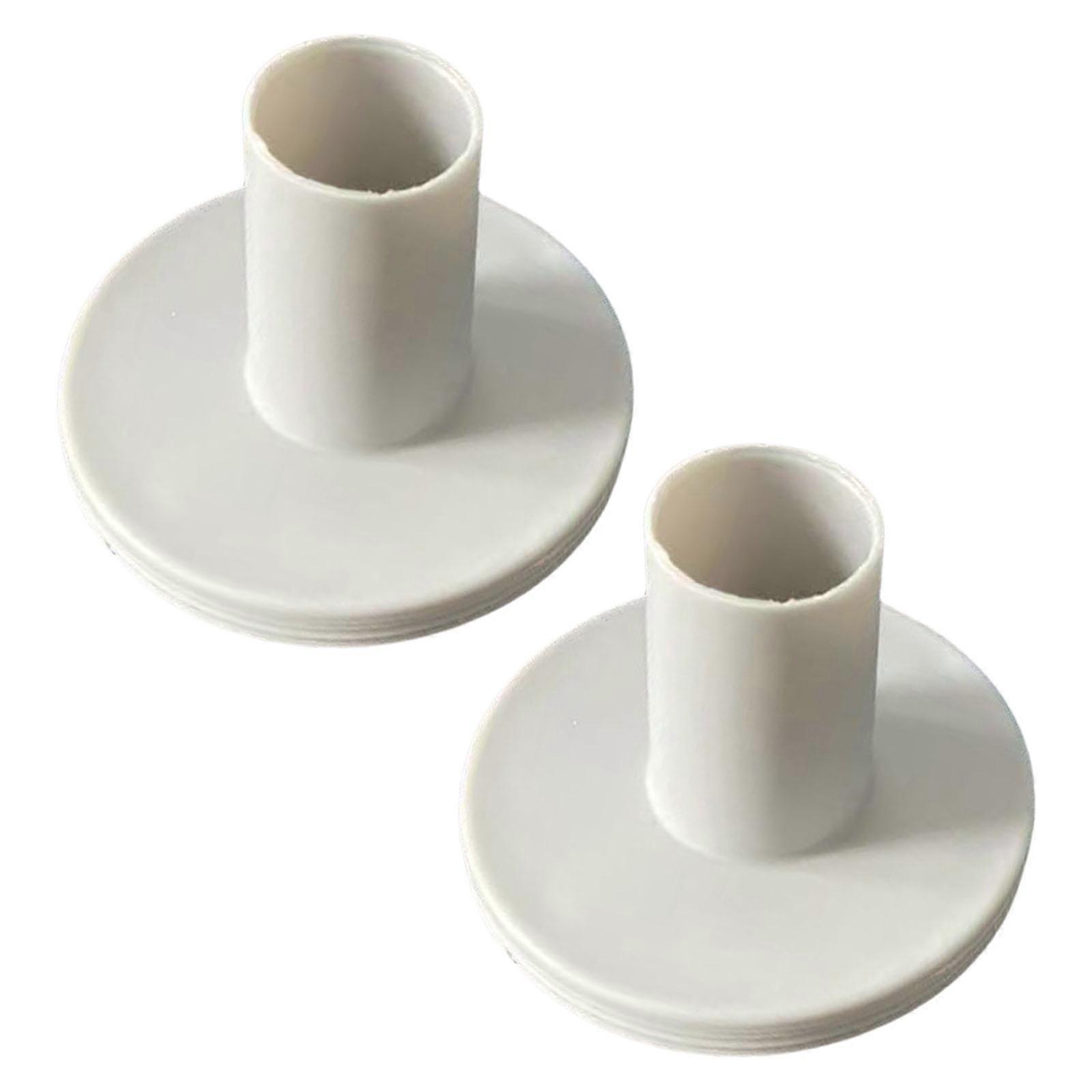 2pcs Swimming Pool Filter Sock Skimmer Sleeve Pools Household Filter for Pool Cleaners  White