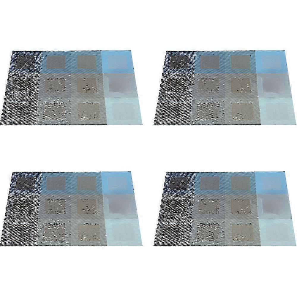 Heat-Resistant Placemats for Dining Table,Cotton Linen Non-Slip Pla...