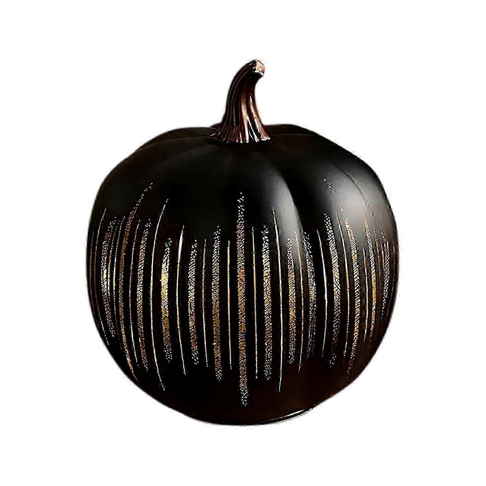 Twinkle LED Light Pumpkins, Timer Lighted Sparkling Starry Night Glass Pumpkins