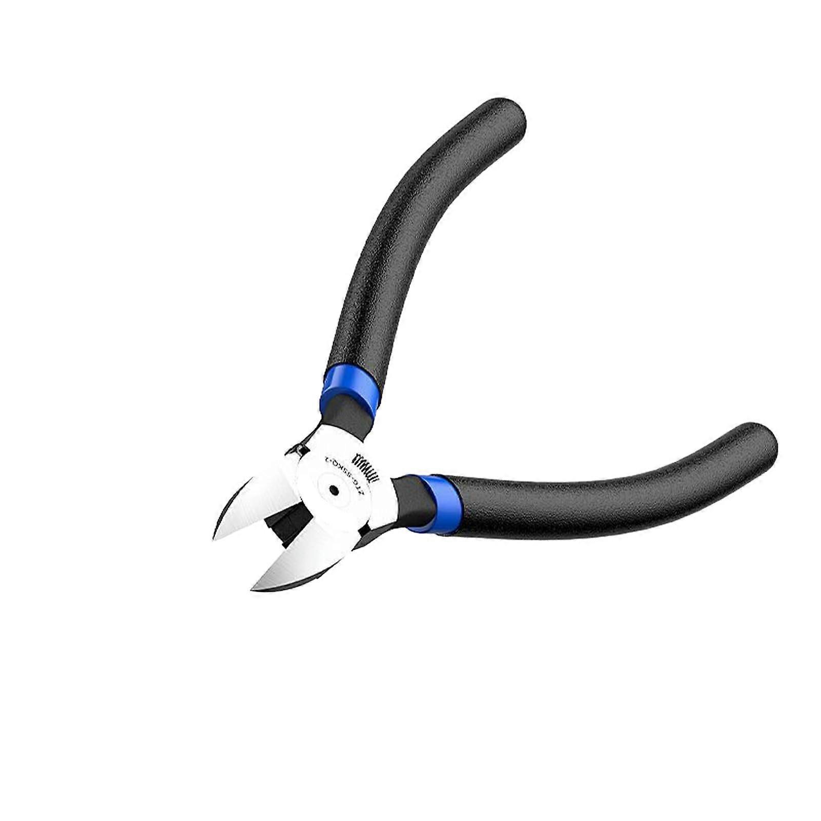 Slanting Nozzle Pliers 5 Inch Industrial-Grade Electronic Wire Cutting Tool High Hardness Thin Edge Design