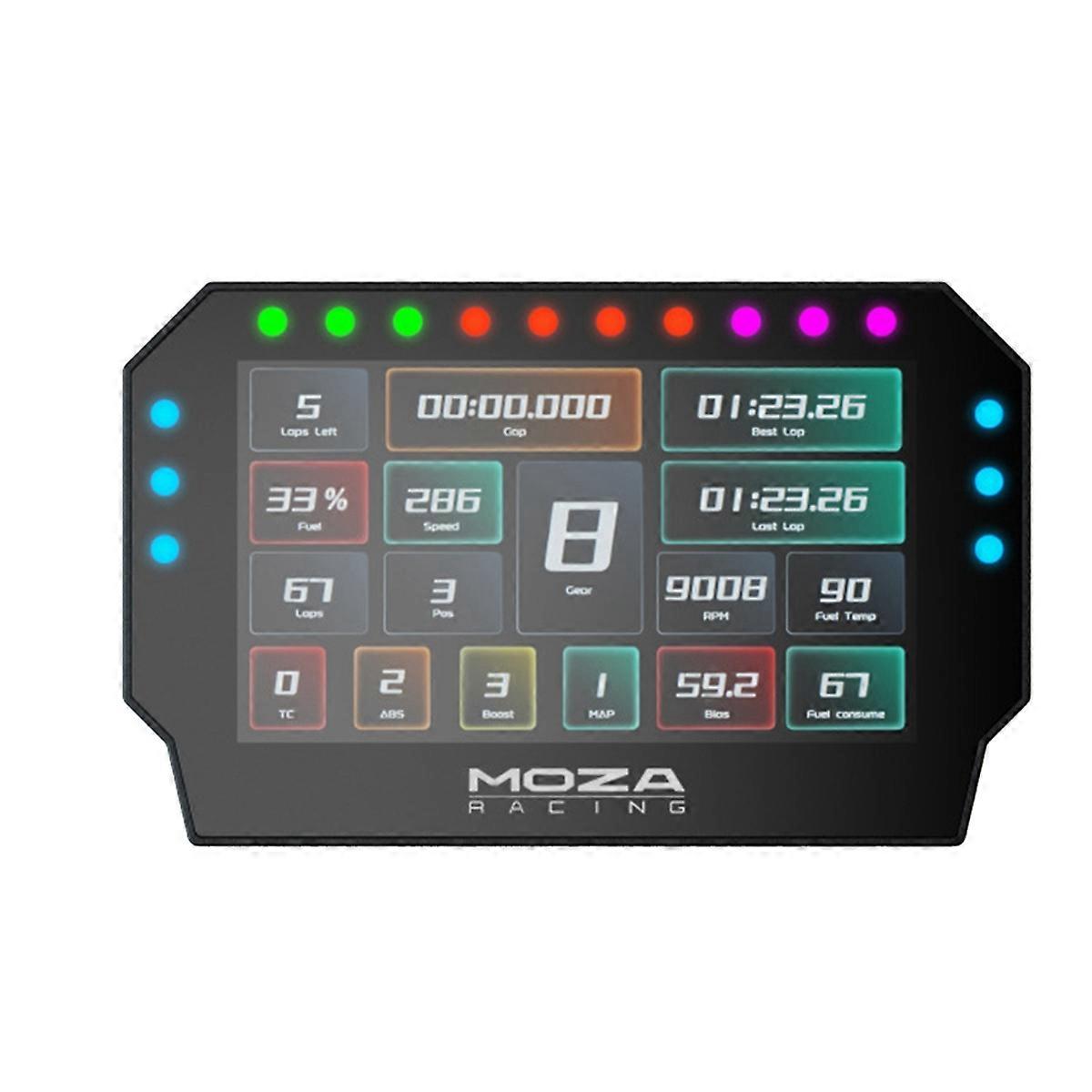 CM2 HD Racing Simulator Instrument Dash Works with All Bases Customizable Dashboard UI System 720P HD Touchscreen