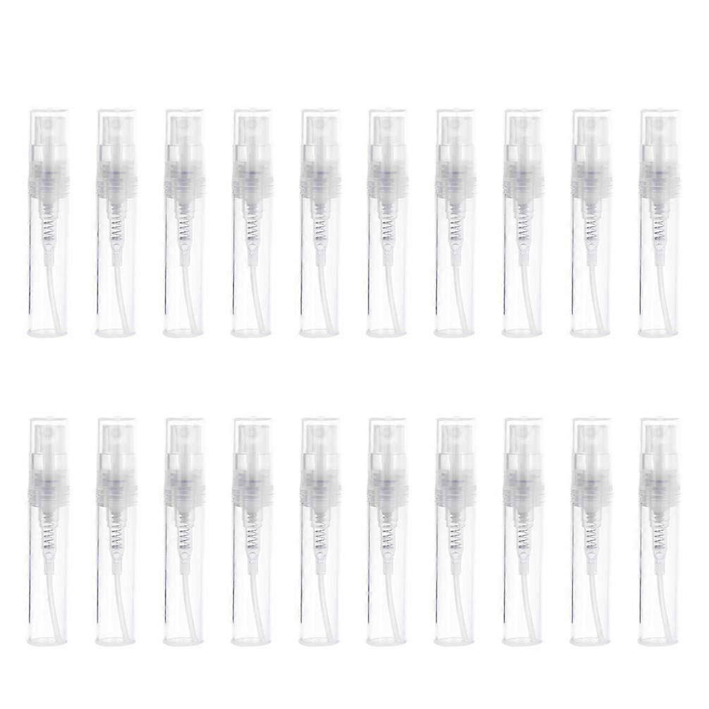 30 PCS 5 ml Mini Fine Mist Spray Bottle Transparent Glass Travel Empty Atomizer