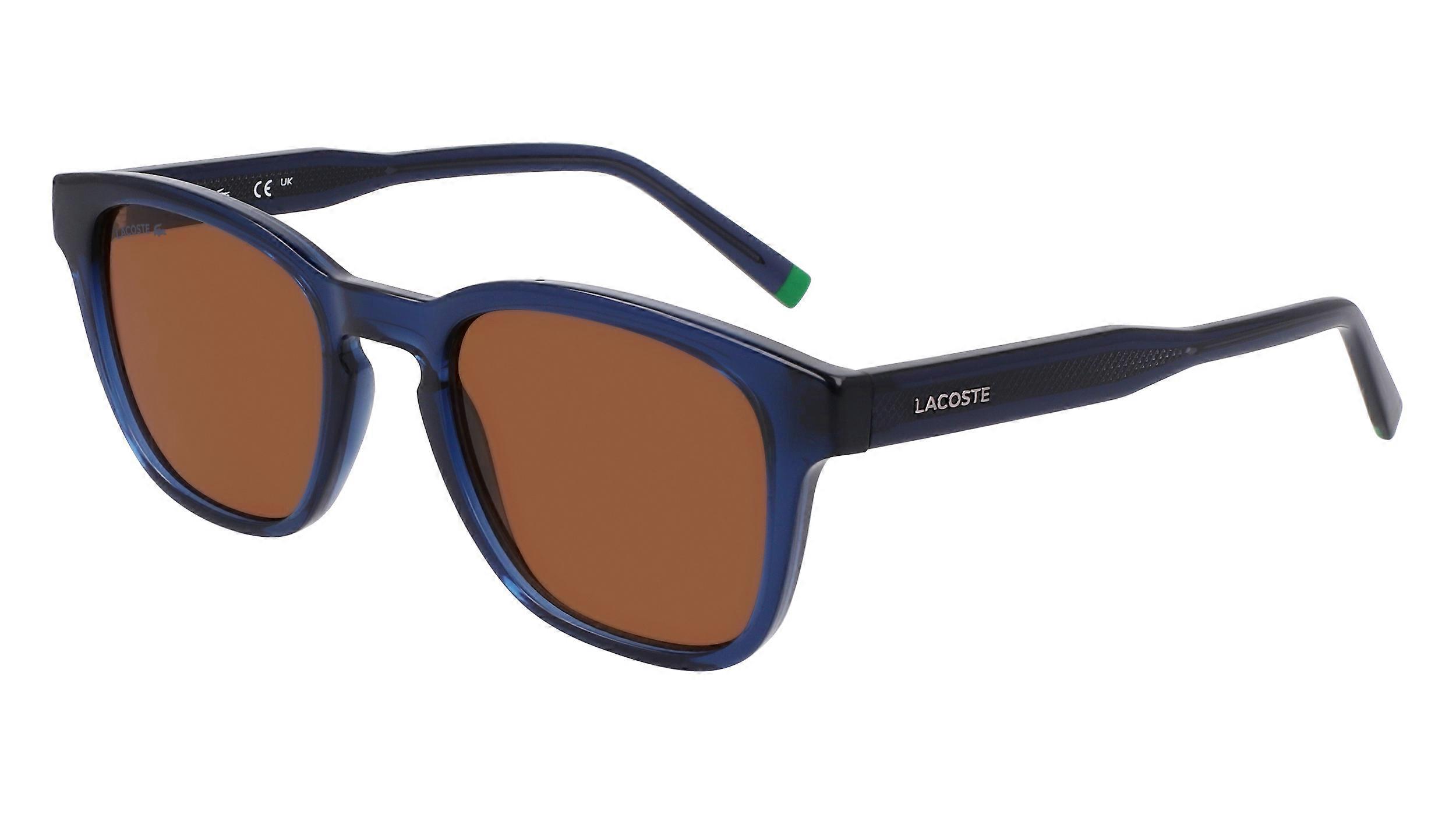 Sunglasses LACOSTE L6026S N 410 TRANSPARENT BLUE 51/20/145 MALE