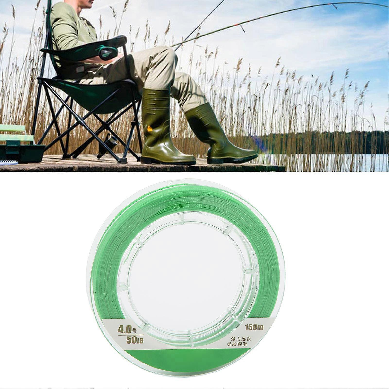 Fishing Line 8-Strand PE Braid 4.0# 492.1ft Thin Diameter Wire