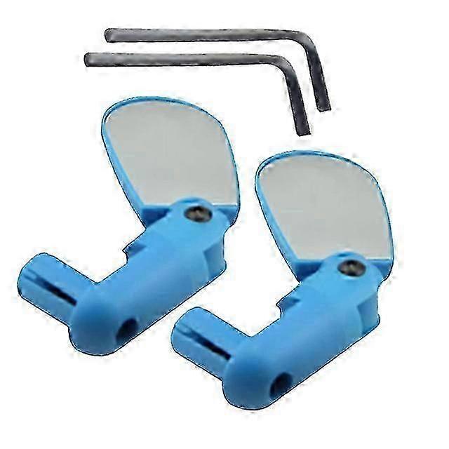 1 Pair Bicycle Rearview Mirrors for Enhanced Visibility, Ideal for Road and Mountain Bikes, 360-Degree Rotating Wide Angle Handlebar Accesso
