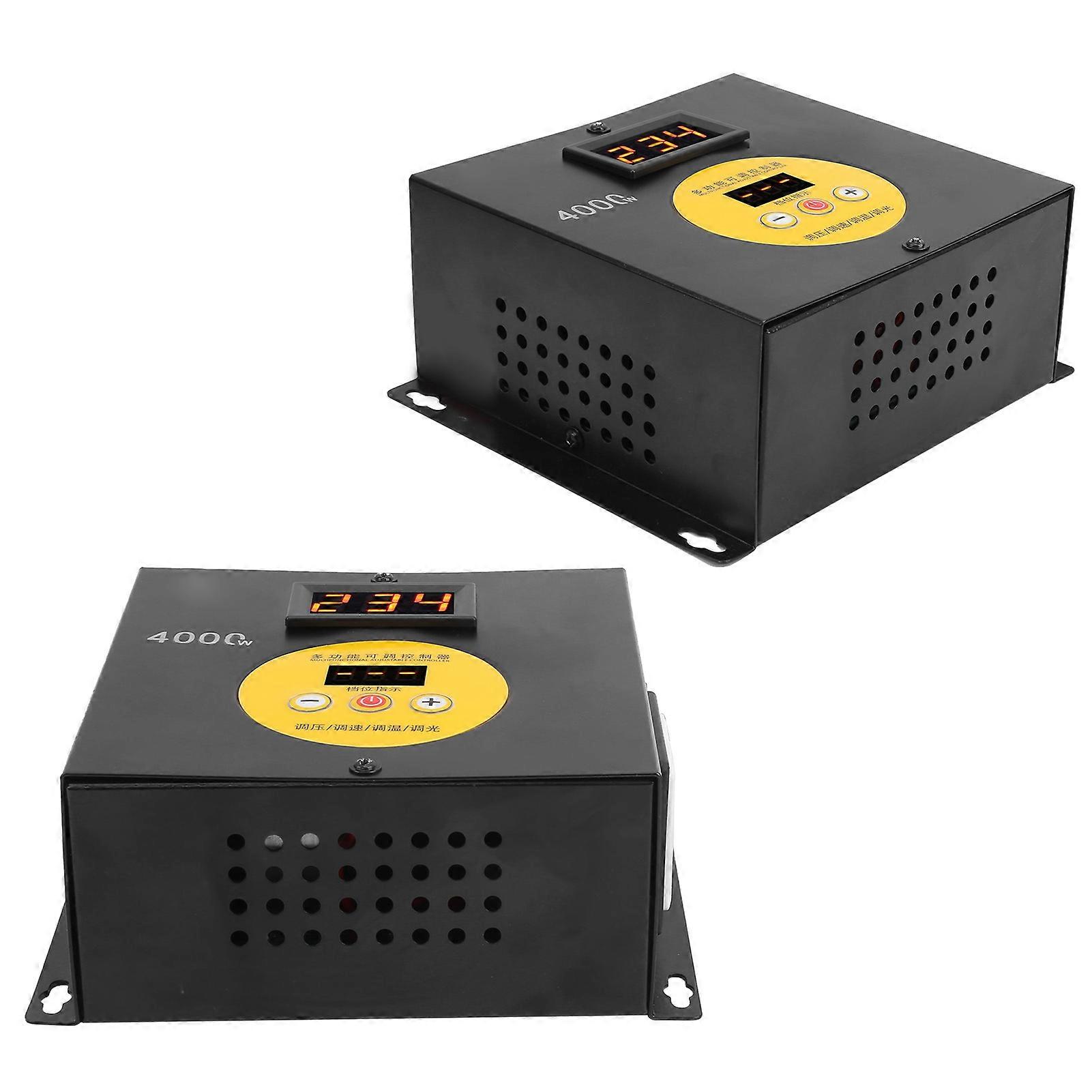 Digital Voltage Regulator 4000W Motor Speed Control AC220V 9A