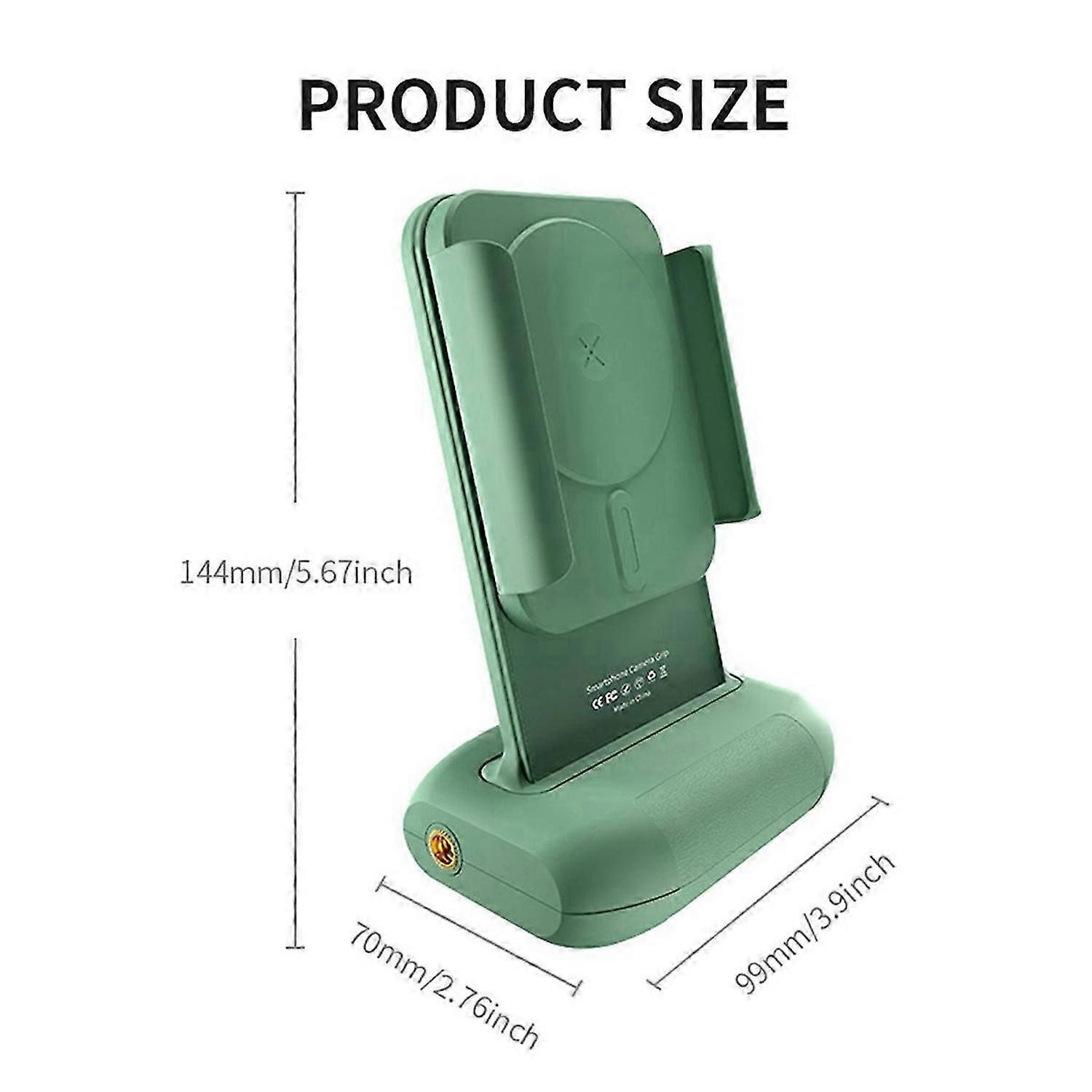 Bluetooth Selfie Stick with Remote Shutter Anti green