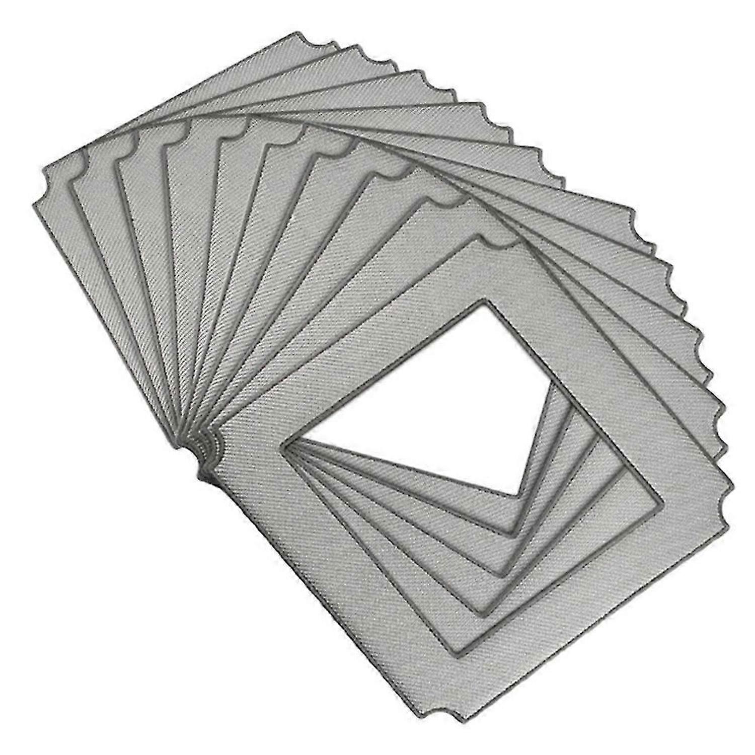 10 Pcs Microfiber Mop Cloth Parts for Ecovacs Robotics Winbot W836