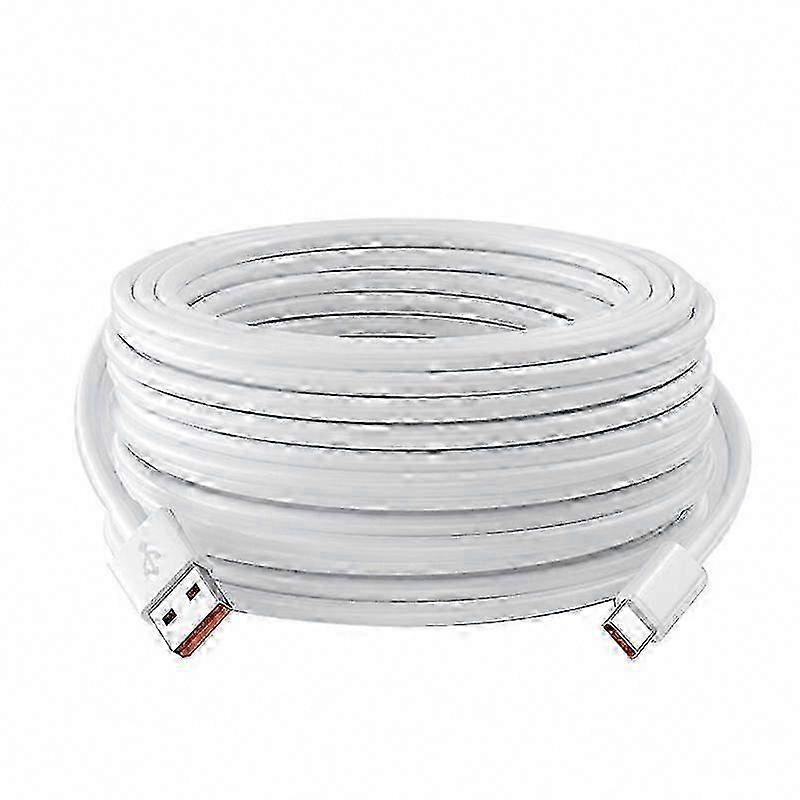 Long USB to Type C Cable 2M-14M for Redmi Phones, VR, Camera, Fast Charging & Data Sync