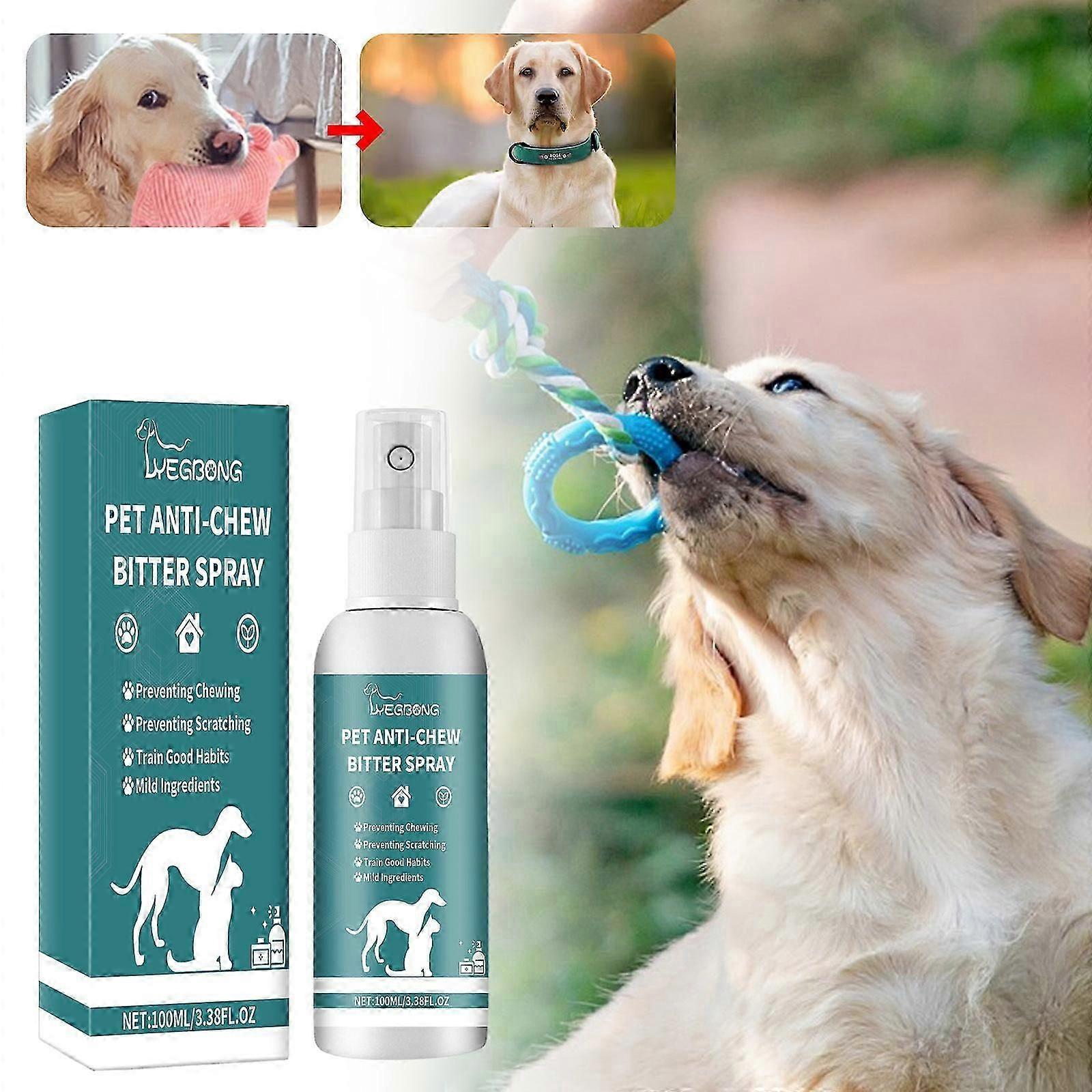 Bitter Anti-Chew Spray for Dogs and Cats to Deter Chewing and Aid in Behaviour Training