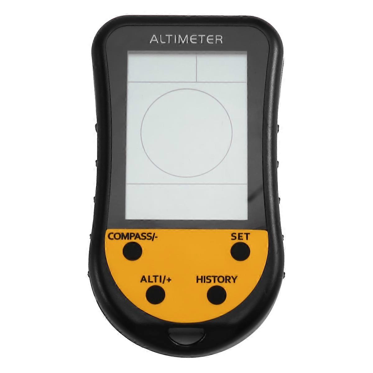 Electronic Digital Altimeter LCD Mini Altimeter Barometer Compass Thermometer Weather Forecast Clo