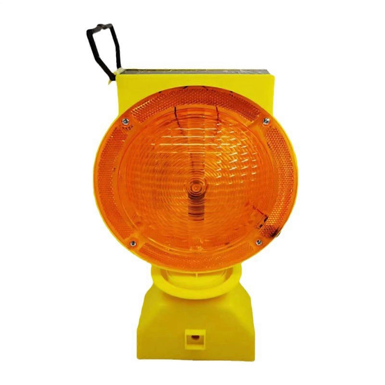 Solar Warning Lights Rechargeable LED Strobe for Construction Site Use Solar Powered Warning System Road Work Safety