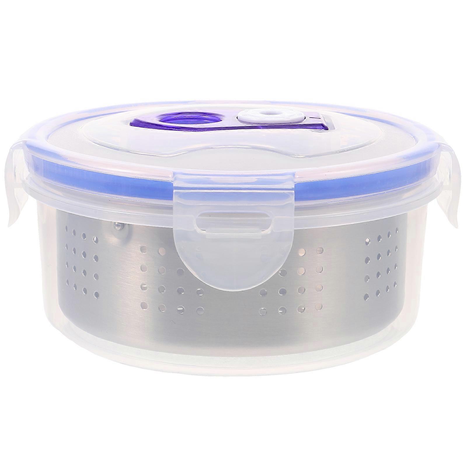 Food Container Stainless Steel Draining Basket for Kitchen Use 4Sets