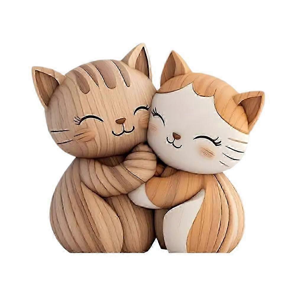 2D Flat Wooden Ornaments For Home Decoration