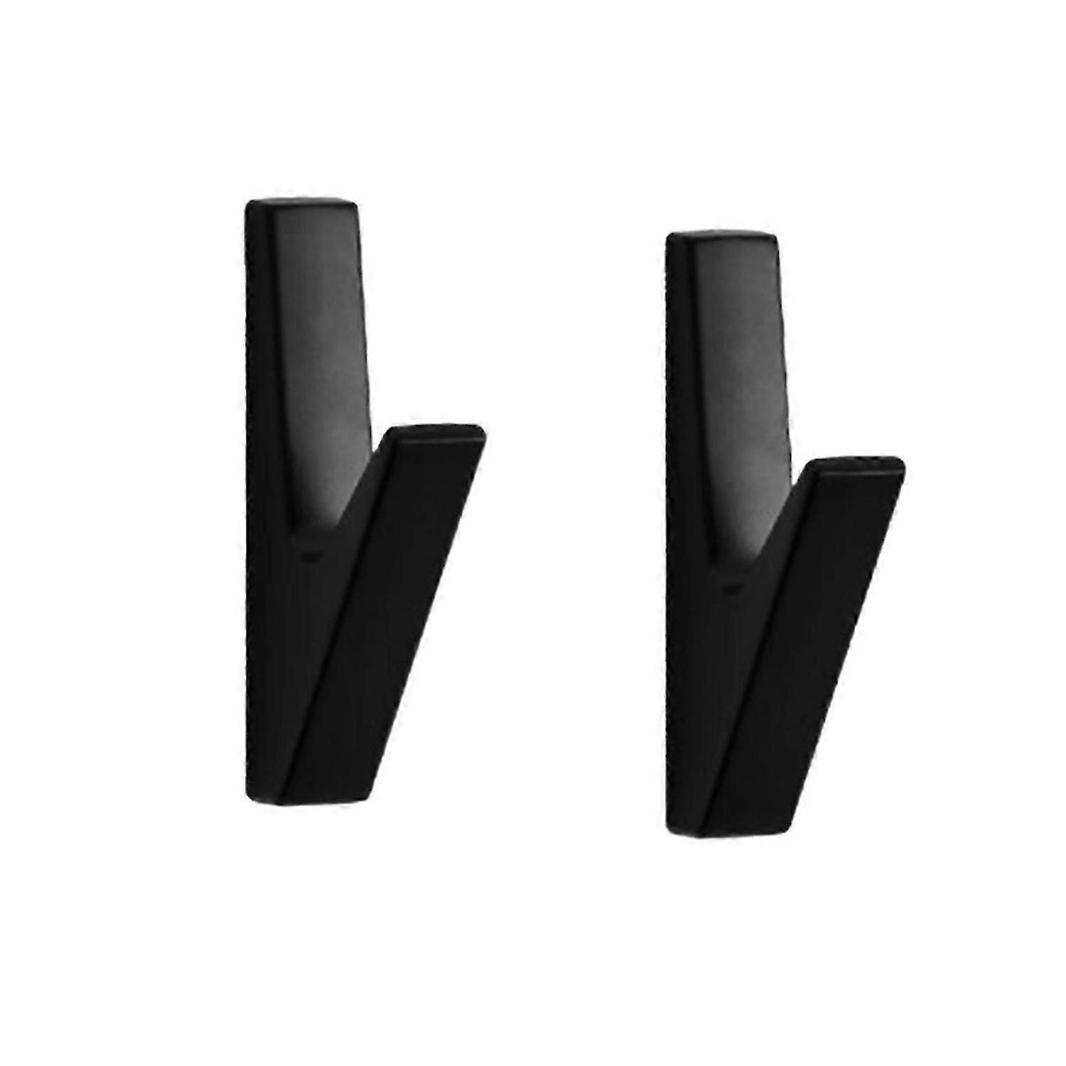 Matte Wall Hooks Bathroom Accessories Coat Hooks Towel Hook Black