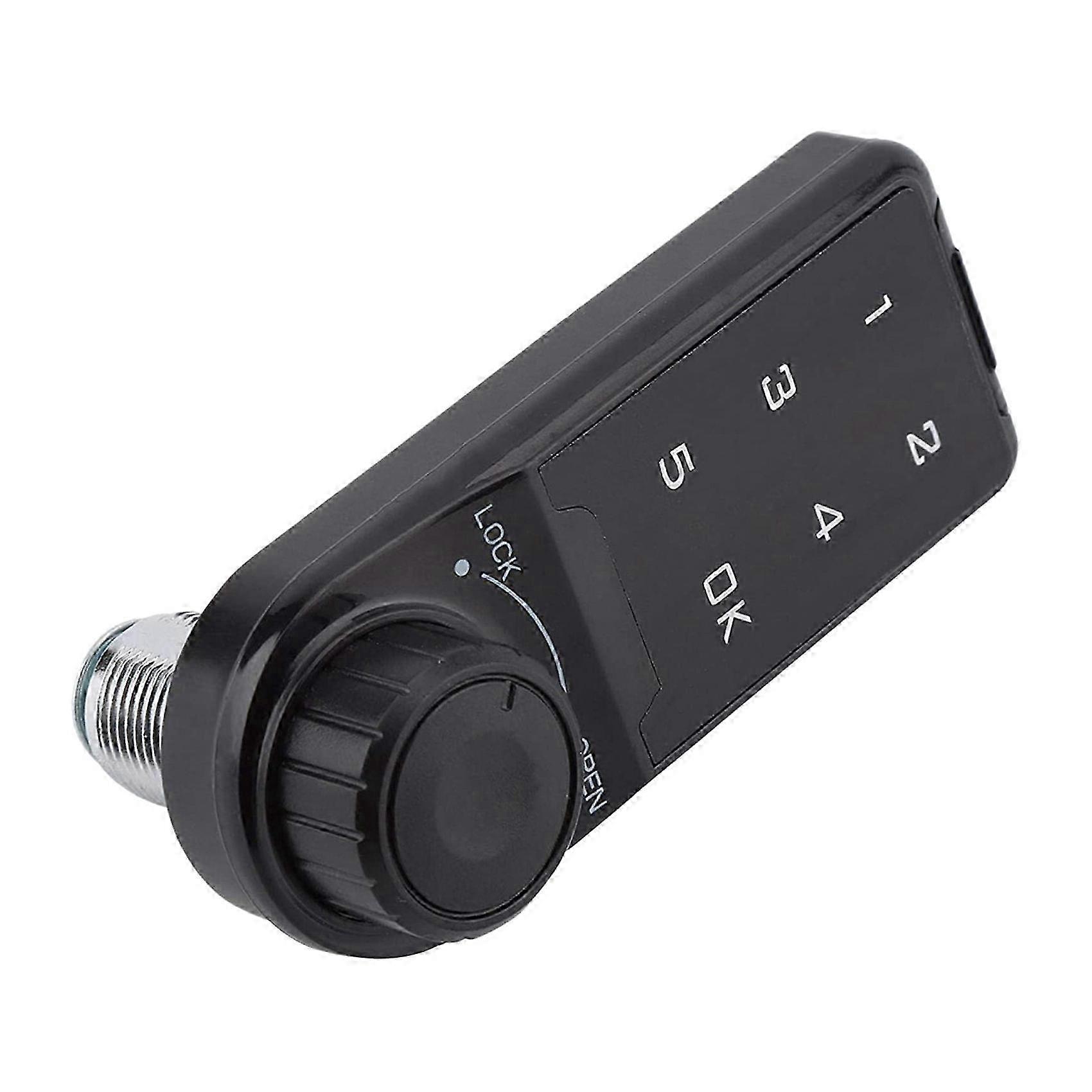 Electronic Security Lock Black ABS Keypad Password Home and Commercial Use