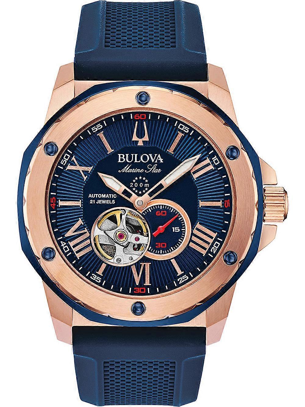 Mens Watch Bulova 98A227, Automatic, 45mm, 20ATM