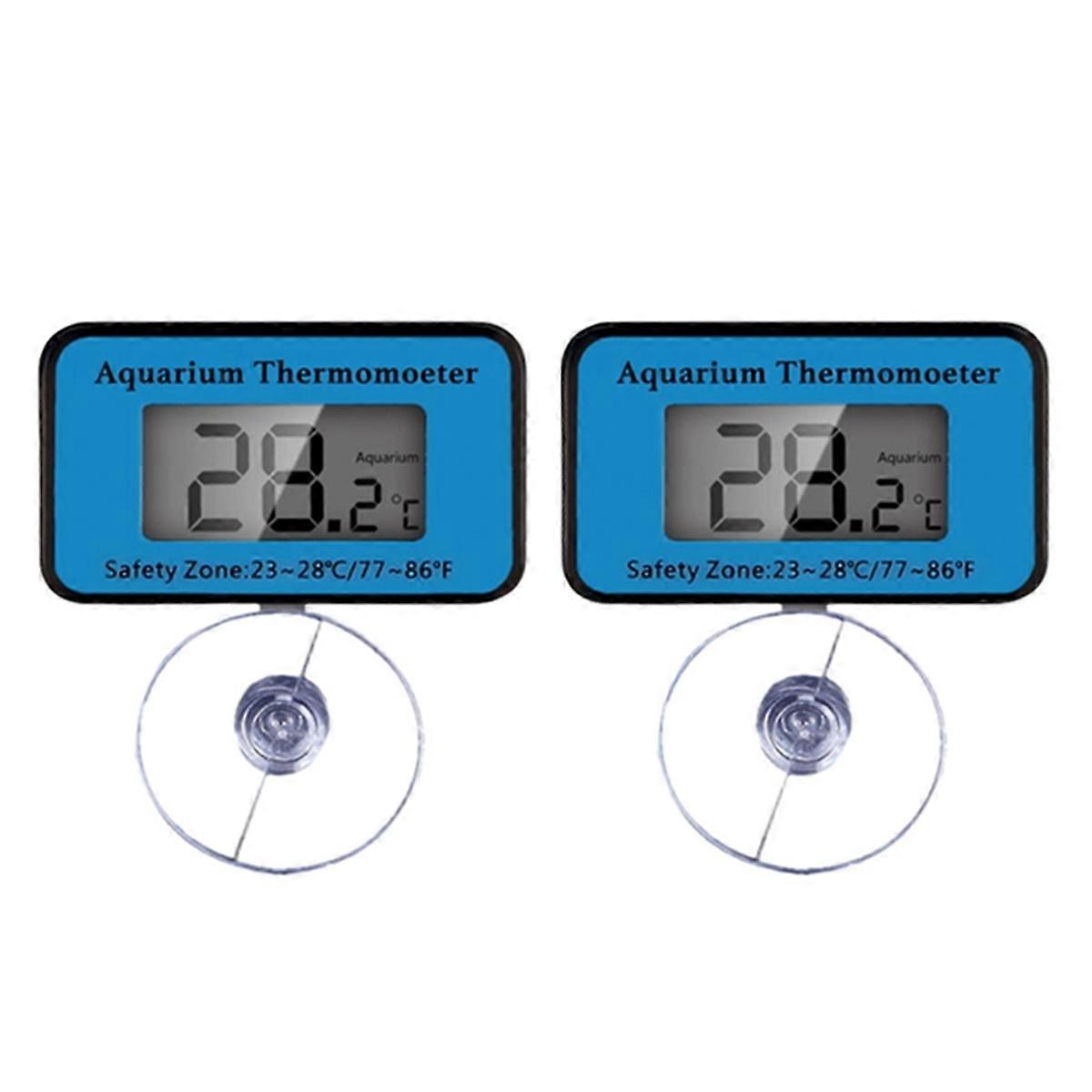 LCD Digital Aquarium Thermometer with Suction Cup Measurement