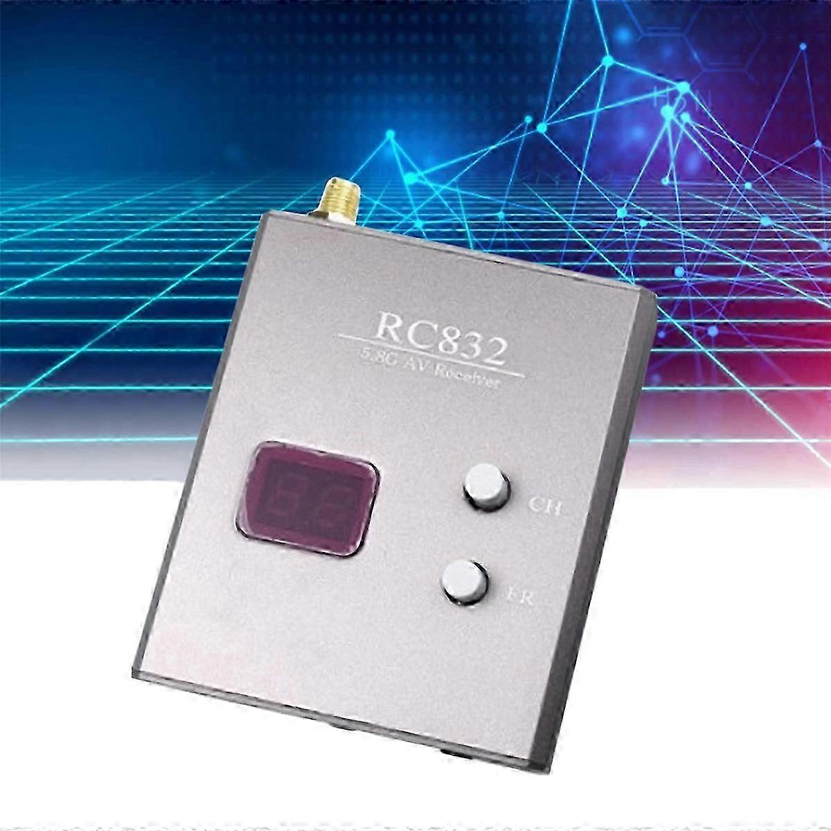 RC832 FPV Receiver AV Receiver with Antenna for FPV Multicopter