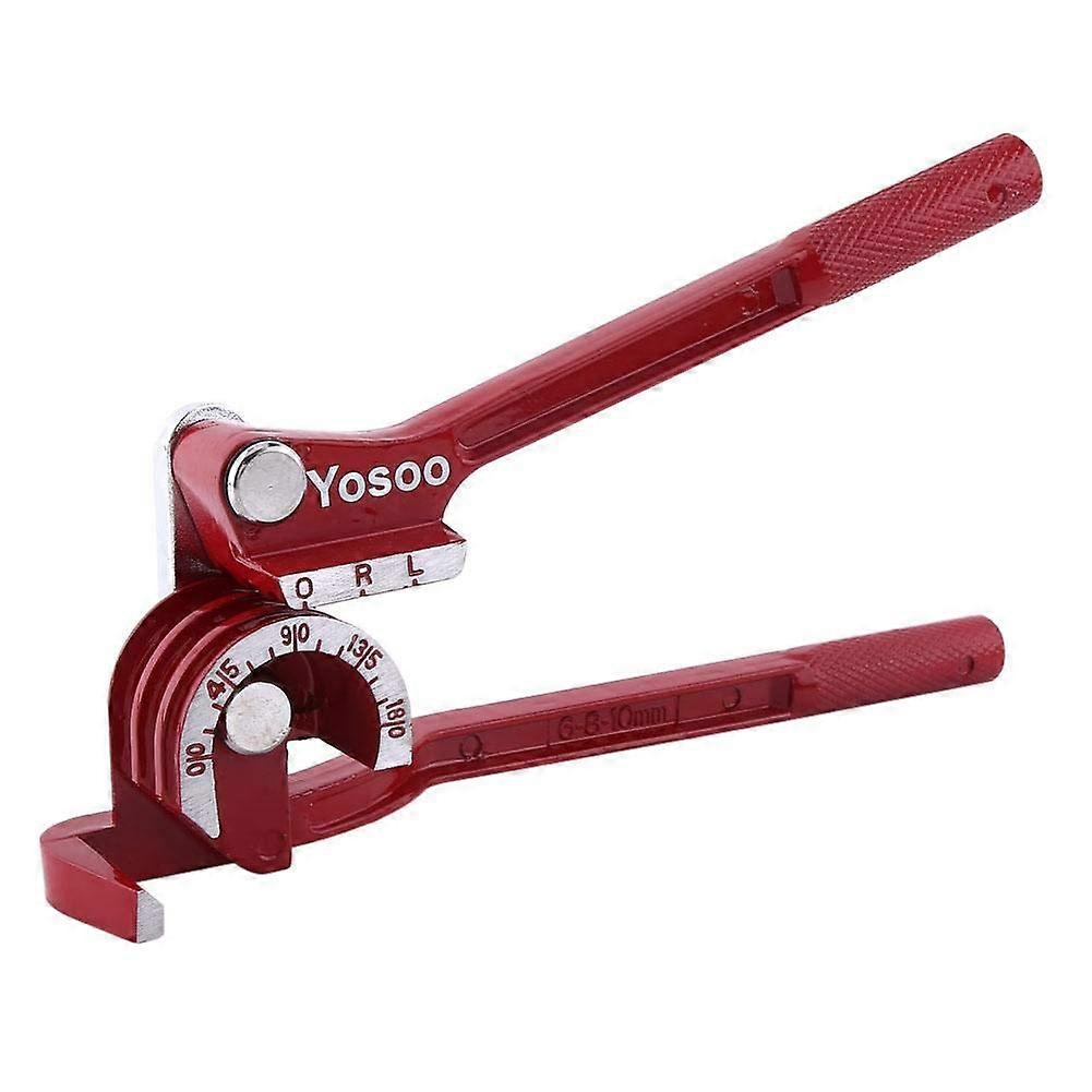 Manual Pipe Bender Adjustable 3In1 Tube Bender 180 Degree Bend for 1/4 In 5/16 In 3/8 In Copper Steel Stainless Steel Pipes