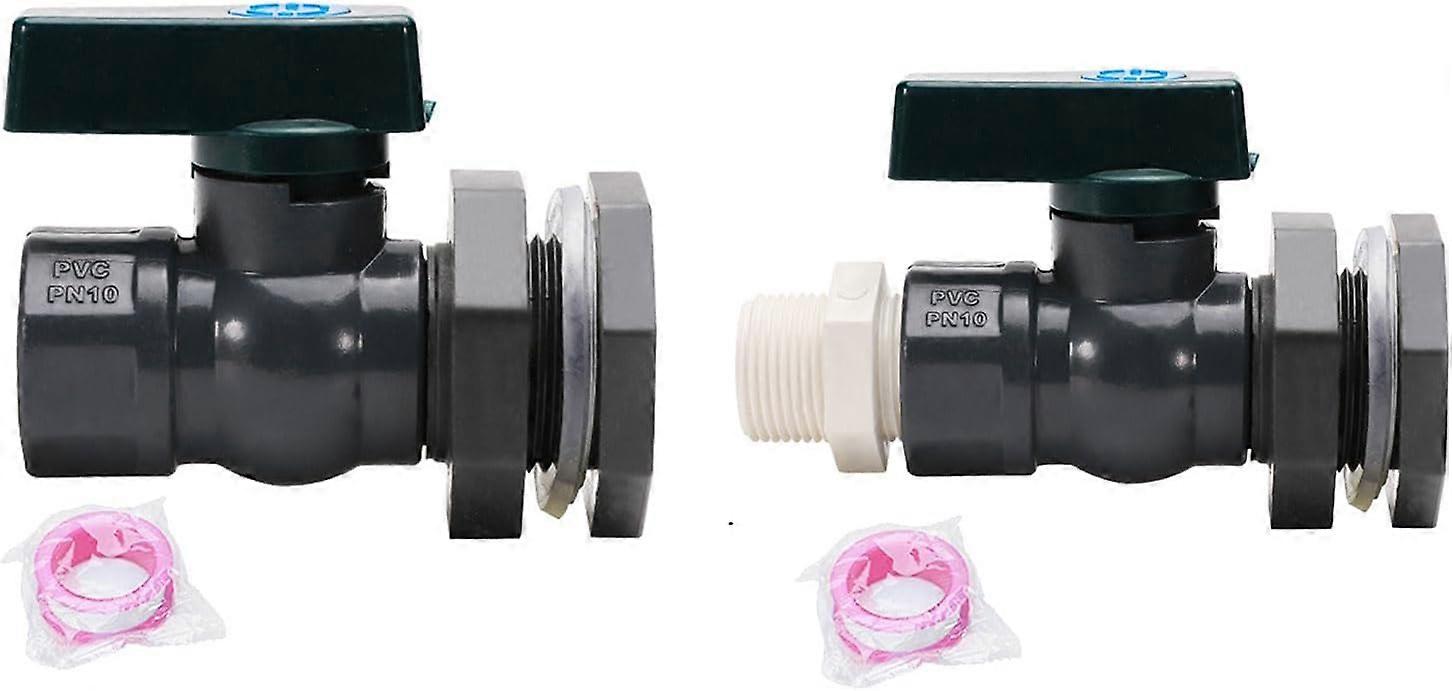Universals Rain Barrels Adapter Durable PVC Construction, Universal Rain Barrel Connector Set 1 Compatible With Barrels