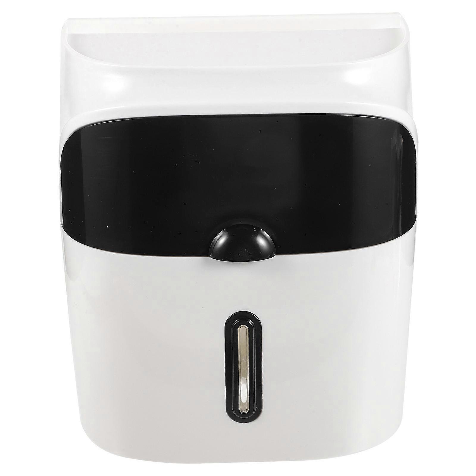 Tissue Organizer Plastic Wall Mounted Box for Holding Tissue 3Pcs