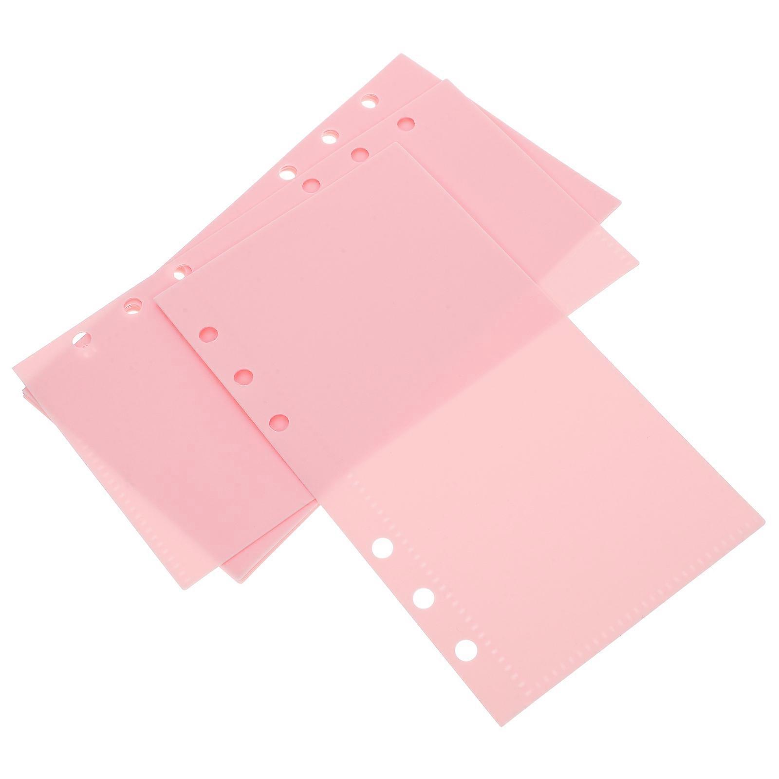 10 Pcs Rectangular Binder Pockets For Organizing Receipts And Ledger Bags In Budget Book