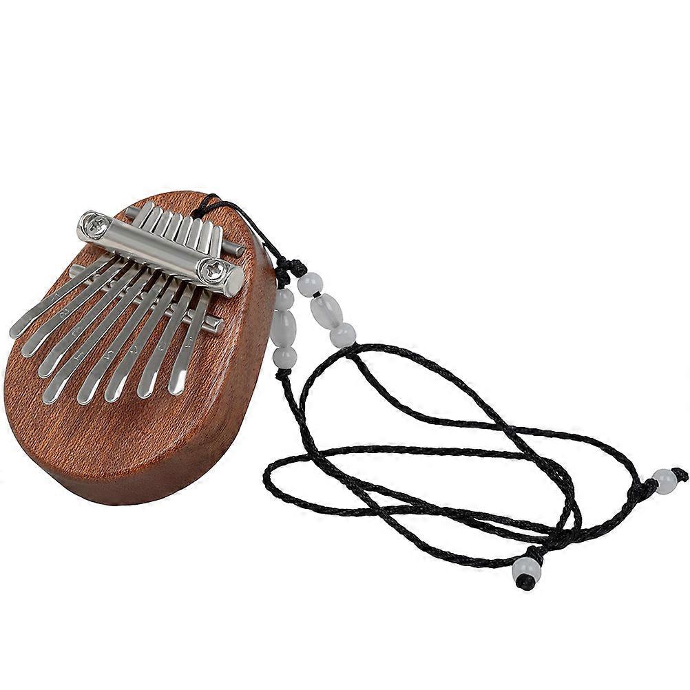 Mini Thumb Piano Pendant Designed For Music Practice And Travel With Elegant Multi Color 8 Keys Musical Instrument 1Pcs