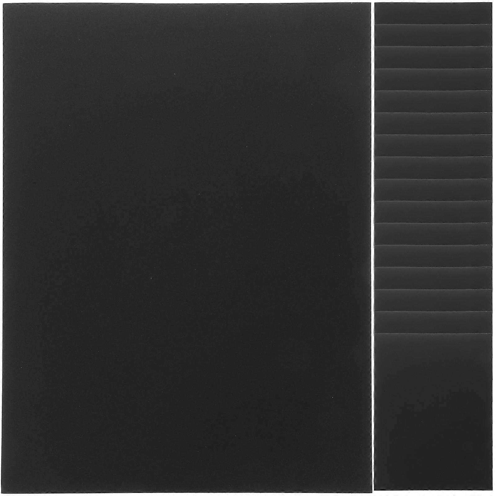 50Pcs Black Cardstock Paper Designed For Drawing Crafts Ideal For Camping And Library Use Suitable For Artistic Expressions