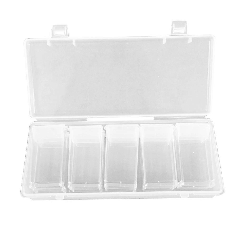 Jewelry Box Clear Plastic Organizer for 3Pcs Storage Container Set