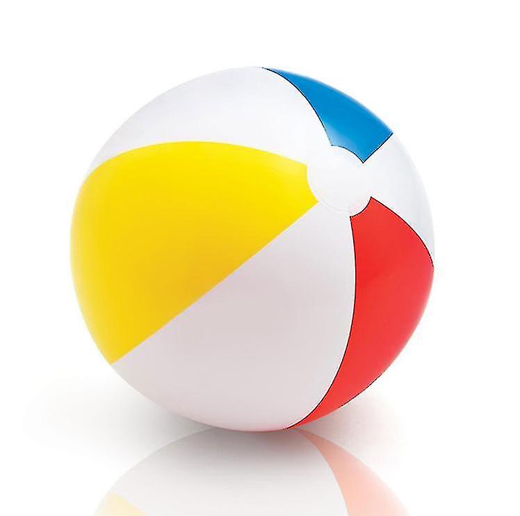 Inflatable Rainbow Beach Ball For Kids
