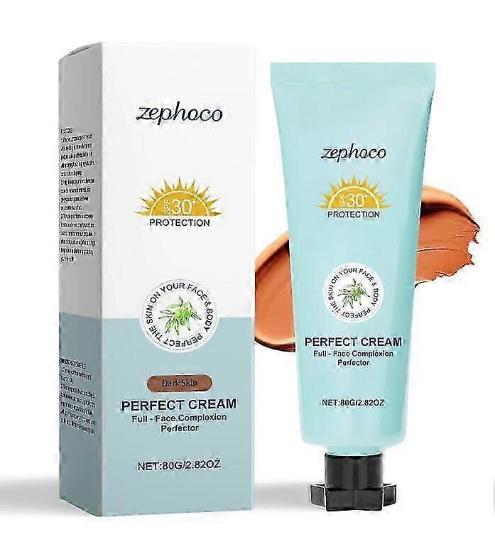 All-over Complexion Perfector Cream With Spf 30+, Hydrating Full Coverage Concealer Natural Shine Enhancer, Waterproof Tinted Highlighter For Shimme