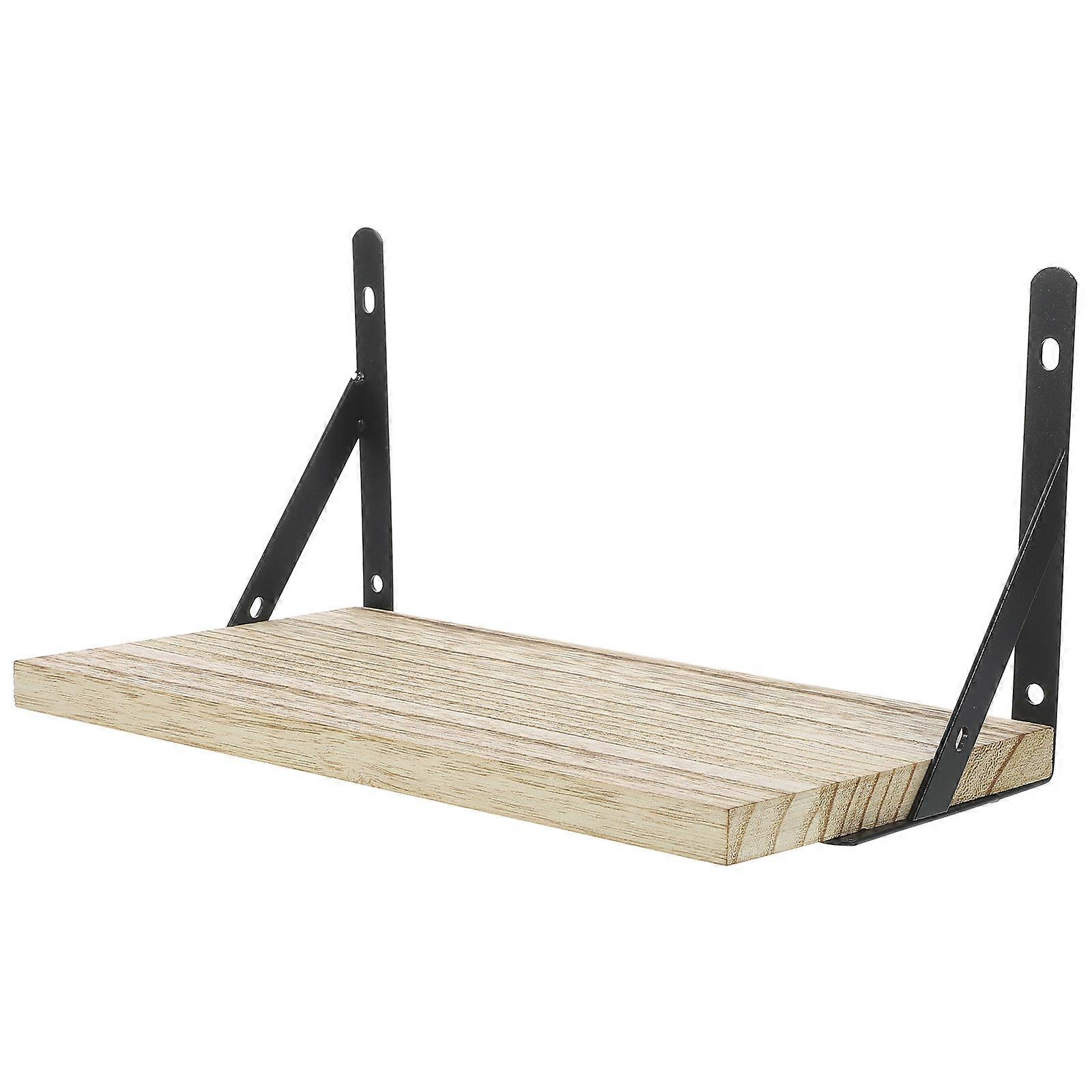 Floating Shelf Wood Wall Shelf for Storage 3Pcs Rustic Mounted