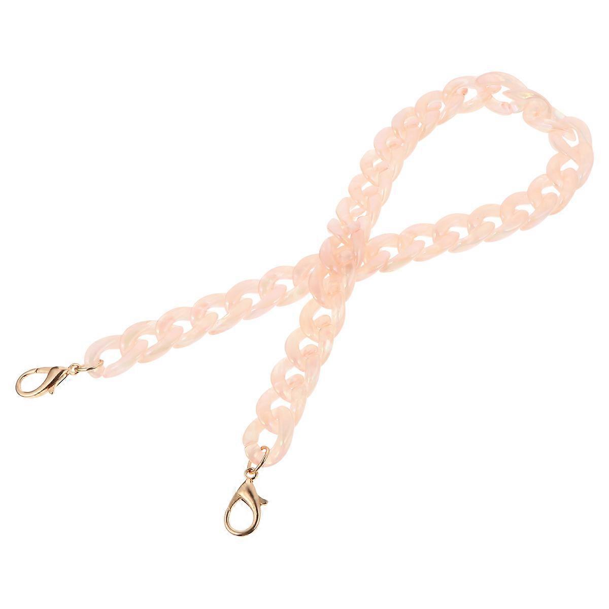 Handbag Strap Versatile Bag Chain for 3Pcs Pink Stylish Shoulder Use
