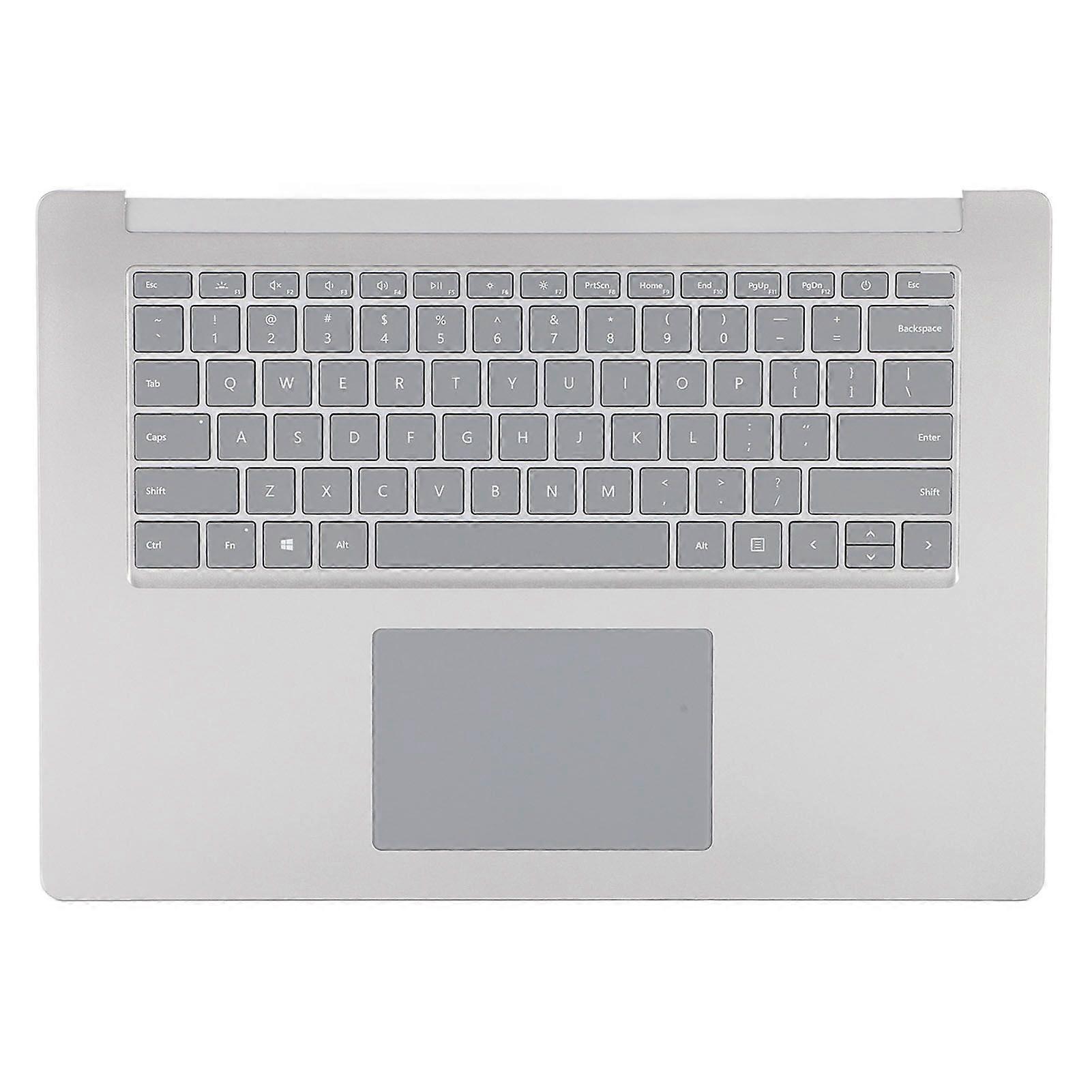 Palmrest Replacement for Laptop 3 4 5 1873 15 Inch Touchpad Keyboard Assembly for Daily and Office Silver