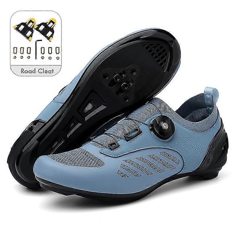 2022 Speed Cycling Sneaker Men Mtb Flat Shoes Cleat Self-locking Racin 25-26