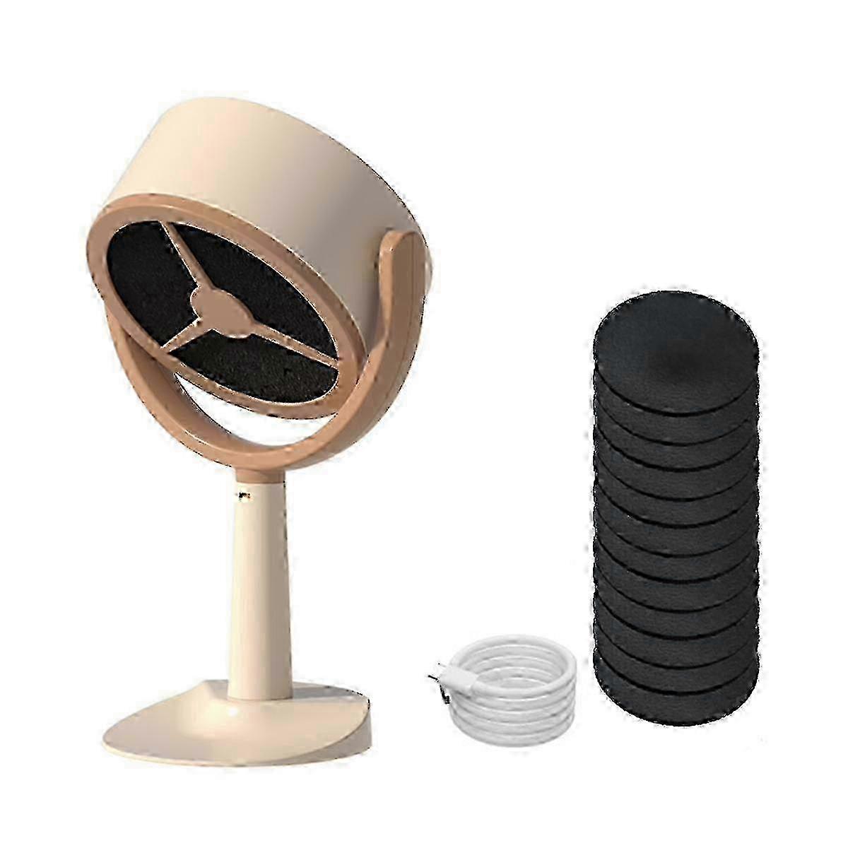 Smoke Purifier Portable Smoke Purifier Fan Range Hood with Replaceable Activated Carbon Filter Cott 26s