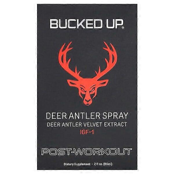 Bucked Up, Deer Antler Spray, Post Workout, 2 oz (60 ml)