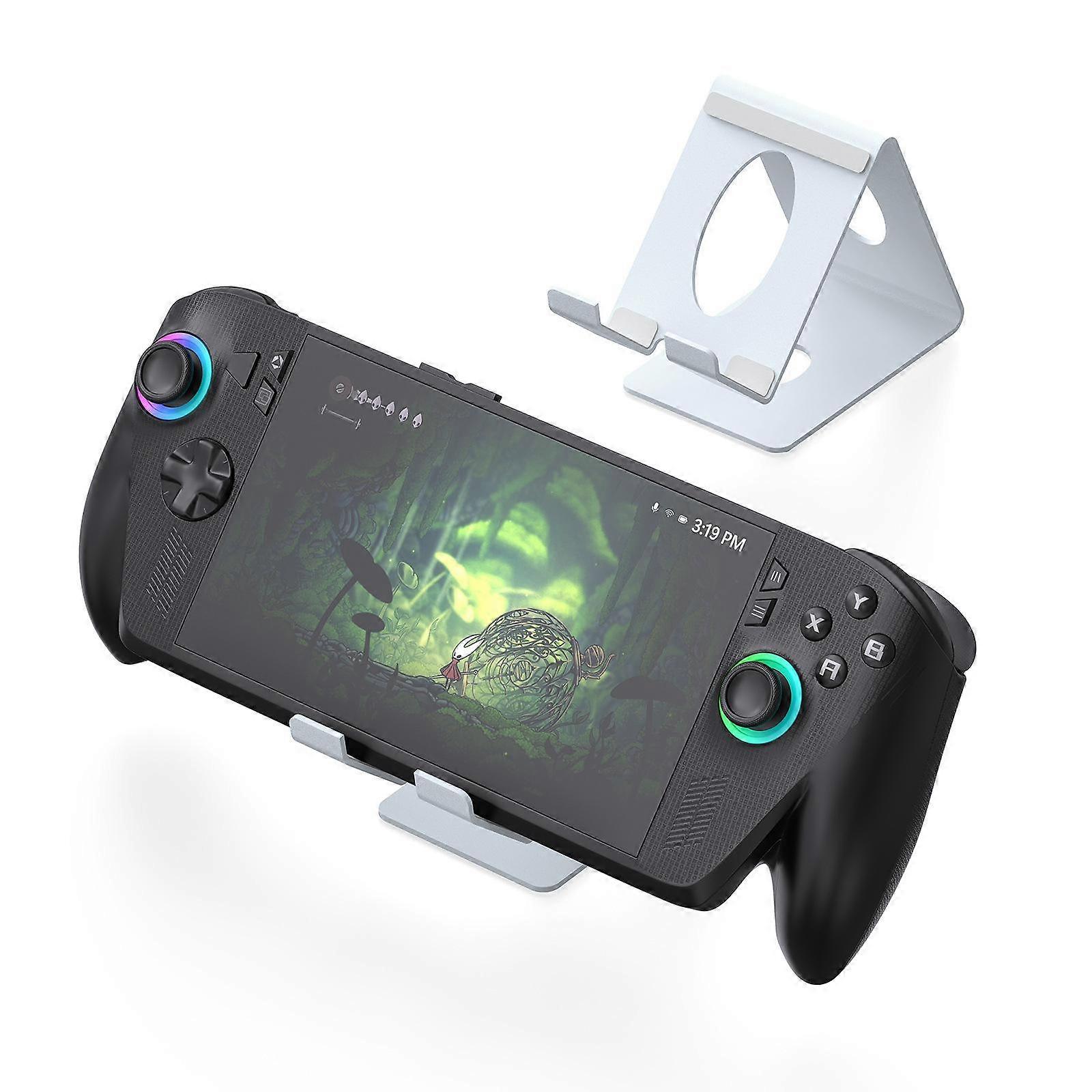 JYS Universal Metal Desktop Stand for Handheld Consoles Compatible with ROG Xbox Ally/X, Switch, Steam Deck & Lenovo Legion Go