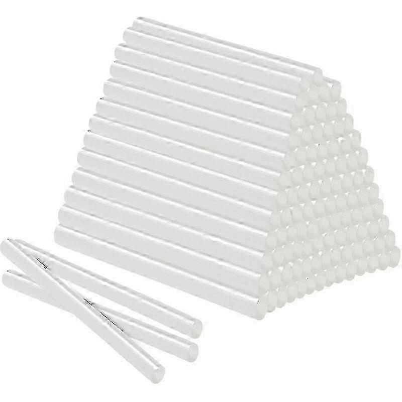 100 kpl 11 mm x 200 mm kuumaliimapuikot - läpinäkyvä liimausratkaisu harrastajille