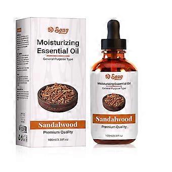 Sandalwood essential oil 100ml hot selling  body all-in-one skin hydration moisturizing repair soft hair care lavender essential oil