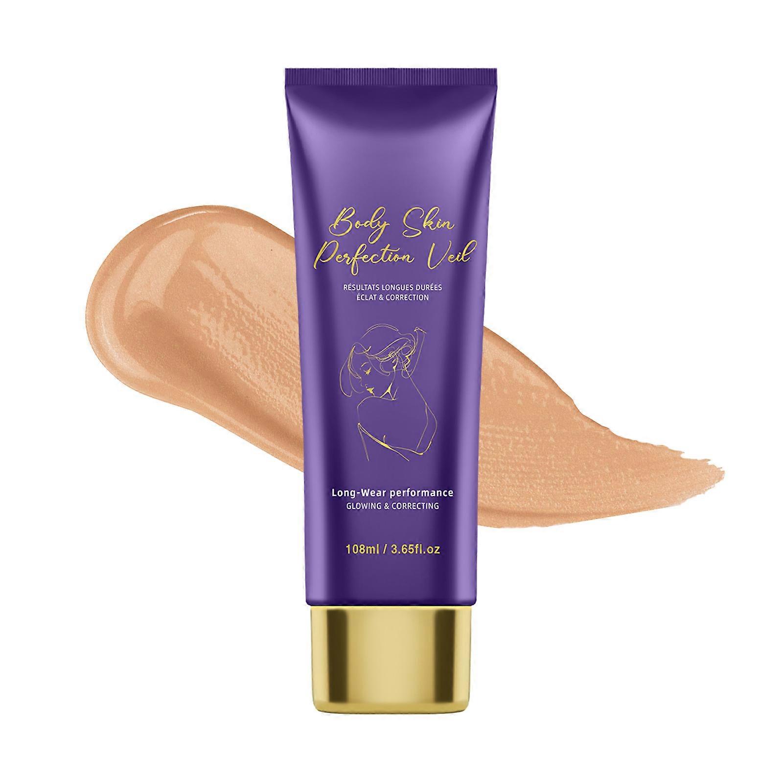 Natural Radiance 108ml Set, Full Coverage Concealer 108ml with Brush Set, Natural Long-Lasting Concealer