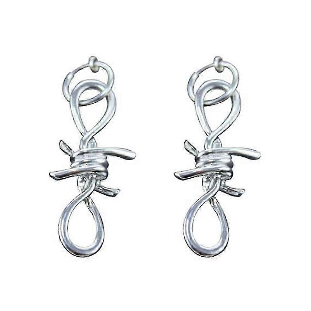 Irregular 8-Shaped Drop Earrings for Women's