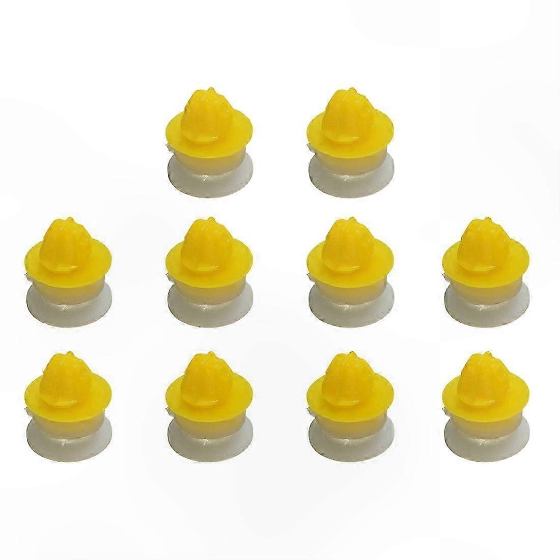 10-Pack Door Moulding Clips for Wheel Arch Trim Compatible with Various Vehicles
