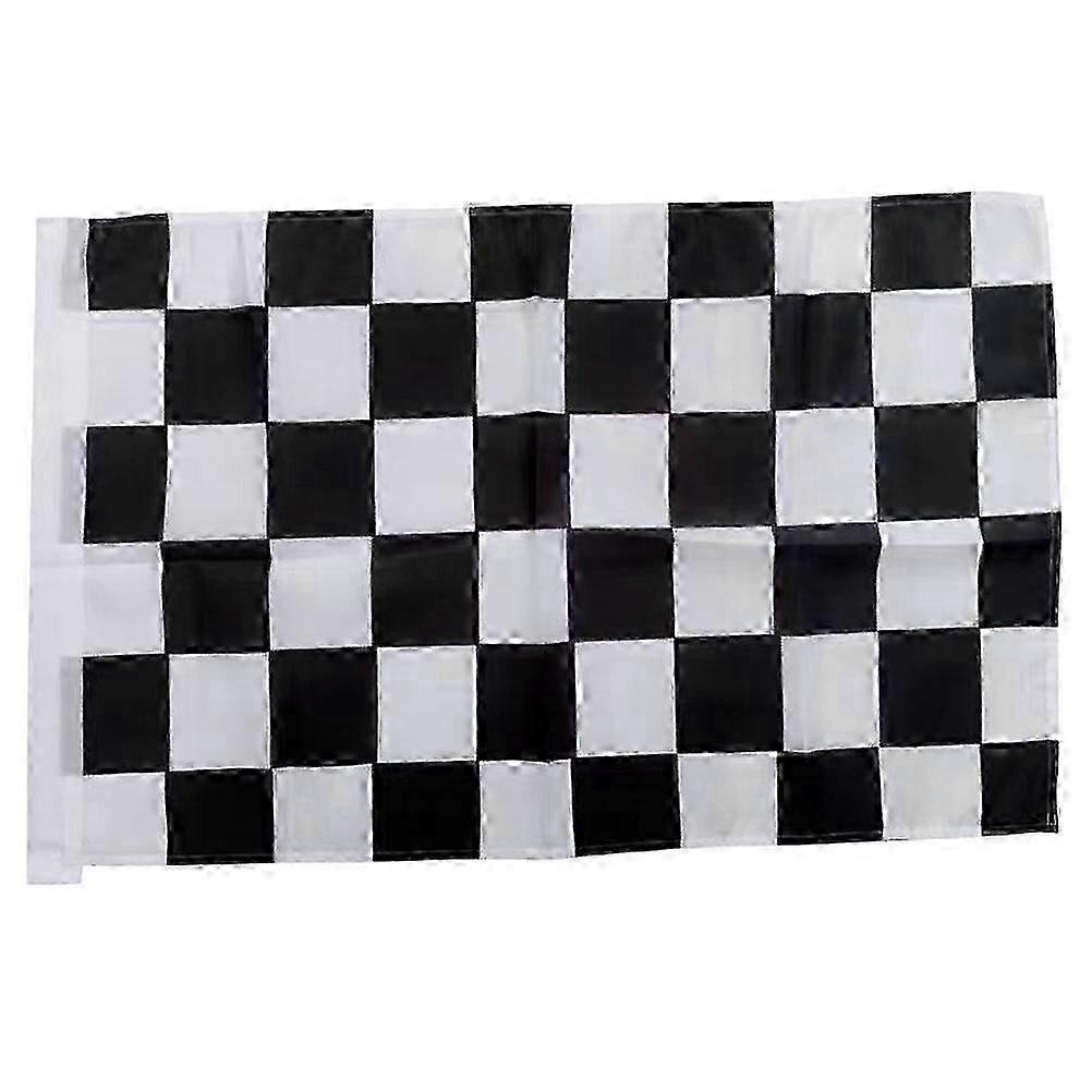 Sports Events Flag Checkered Race Flag Polyester Flag Match Party Waving Flag 25-26
