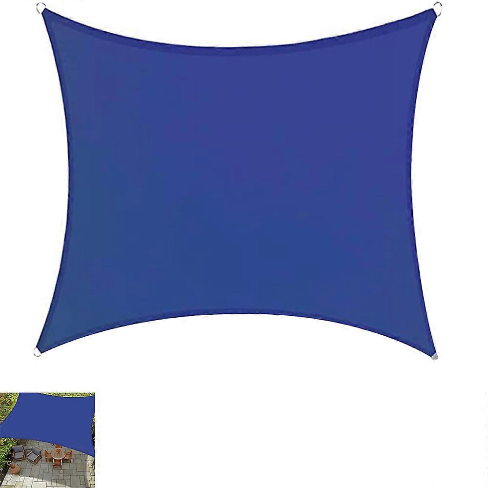 Sun Shade Sail Canopy Water Resistant Shade Cloth UV Block Sunshade Fabric