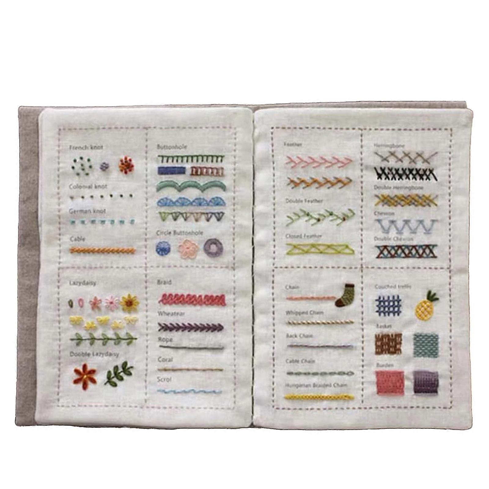 Embroidery Techniques Book and Essential Sewing Kit